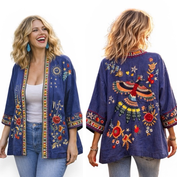 Johnny Was The Phoenix Ascension Kimono — Limited Artisan Edition RARE